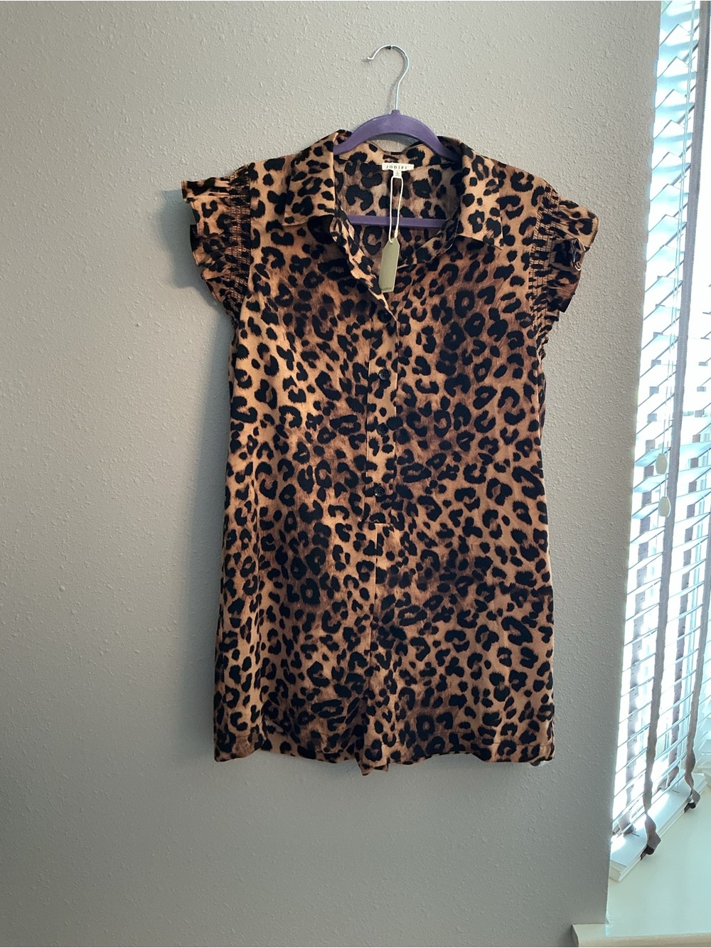 Jodifl Women’s Animal Print Romper